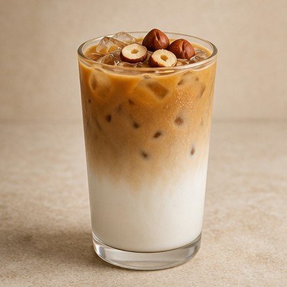 Iced Hazelnut Latte